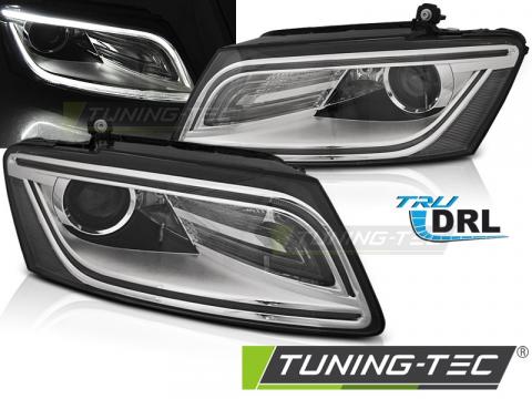 Faruri compatibile cu Audi Q5 08.12-17 crom LED DRL de la Kit Xenon Tuning Srl
