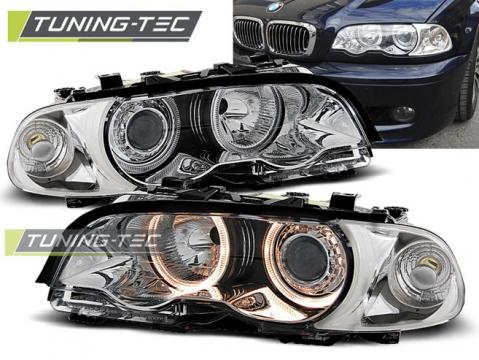 Faruri compatibile cu BMW Seria 3 E46 99-01 Coupe Angel Eyes de la Kit Xenon Tuning Srl
