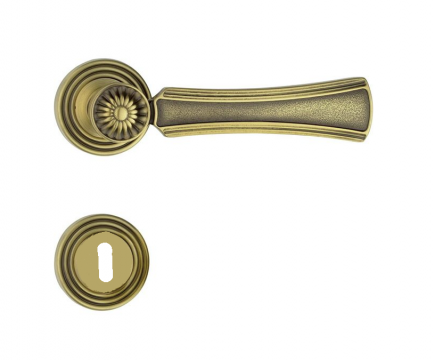Manere usi Tiffany bronz pentru cheie normala de la Feronerie Usi Srl