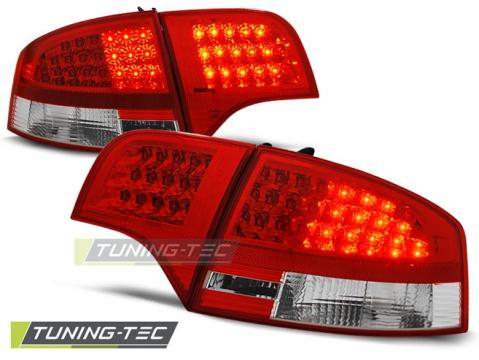 Stopuri LED compatibile cu Audi A4 B7 11.04-11.07 Sedan rosu de la Kit Xenon Tuning Srl