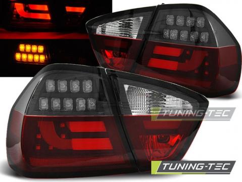 Stopuri LED compatibile cu BMW E90 03.05-08.08 rosu alb de la Kit Xenon Tuning Srl