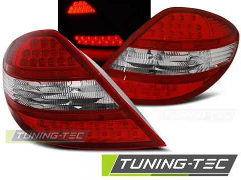 Stopuri LED compatibile cu Mercedes R171 SLK 04-11 Rosu Alb de la Kit Xenon Tuning Srl