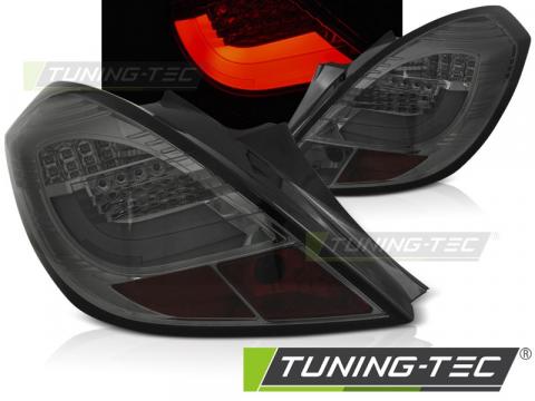 Stopuri LED compatibile cu Opel Corsa D 3D 04.06-14 fumuriu de la Kit Xenon Tuning Srl