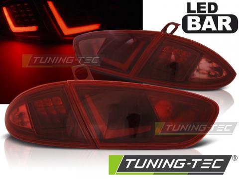 Stopuri LED compatibile cu Seat Leon 03.09-12 rosu LED bar