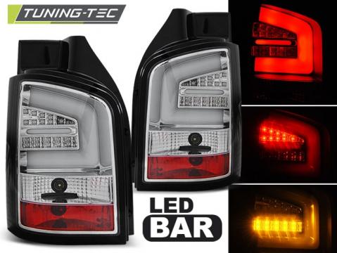 Stopuri LED compatibile cu VW T5 04.03-09 crom LED bar