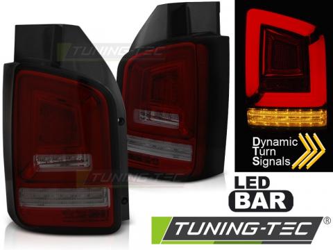 Stopuri LED compatibile cu VW T5 04.03-09 rosu fumuriu de la Kit Xenon Tuning Srl