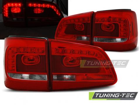 Stopuri LED compatibile cu VW Touran 08.10- rosu alb LED