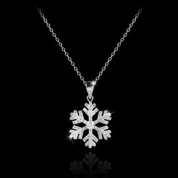 Colier din argint White Christmas Crystal Diamonds de la Luxury Concepts Srl