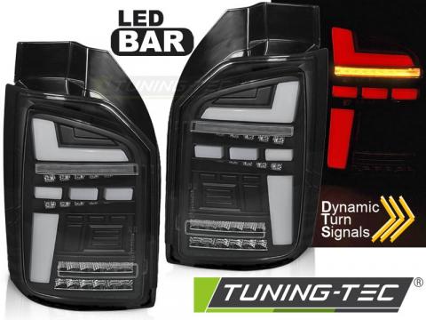 Stopuri LED BAR Tail Lights Negru SEQ VW T6 de la Kit Xenon Tuning Srl