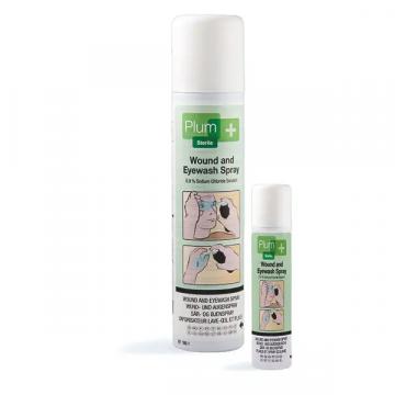Spray pentru rani si ochi Plum - solutie salina sterila NaCl