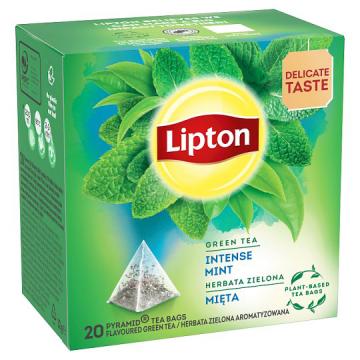 Ceai verde cu menta piramide Lipton 20x1.6g de la KraftAdvertising Srl