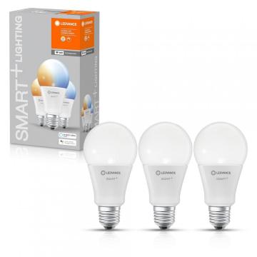 Set 3 x bec LED inteligent Ledvance Smart+, wi-fi, E27, A75