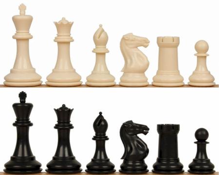 Piese sah plastic Staunton 6 Profesional de la Chess Events Srl