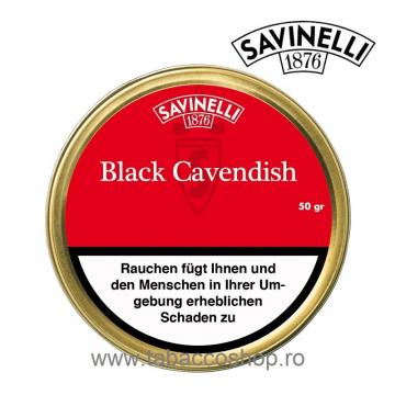 Tutun de pipa Savinelli Black Cavendish 50gr de la Maferdi Srl