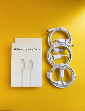 Cablu Type-C -Lightning 1m fast charge pentru iPhone 13,12 de la Dawen Onx Srl