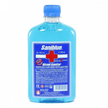 Spirt medicinal Saniblue 500ml de la Sanito Distribution Srl