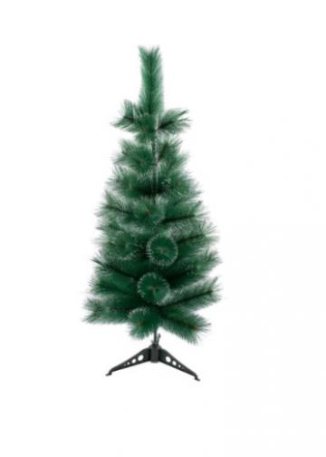 Brad artificial pin Canada 90cm - Verde cu varfuri albe de la Cirus Efraim Cons SRL