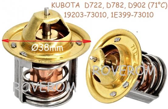 Termostat Kubota D722, D750, D782, D850, D950, V1200 (71C)