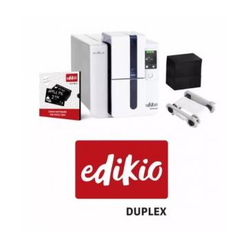 Imprimanta de carduri Evolis Edikio Duplex Bundle USB