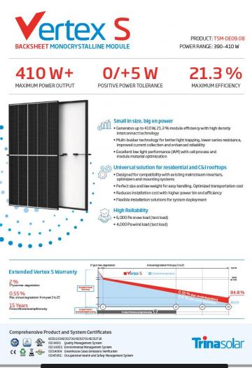 Panouri solare monocristaline 390W
