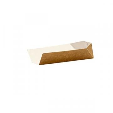 Tavita carton, natur, 23*7* h5 cm (100buc) de la Practic Online Packaging Srl