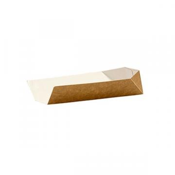 Tavita carton, natur, 25*8* h5 cm (100buc) de la Practic Online Packaging Srl