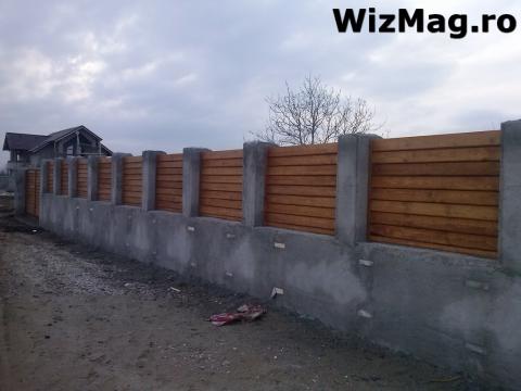 Garduri din lemn Timisoara de la Wizmag Distribution Srl