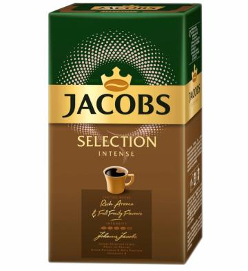 Cafea macinata Jacobs Selection Intense 500g de la KraftAdvertising Srl