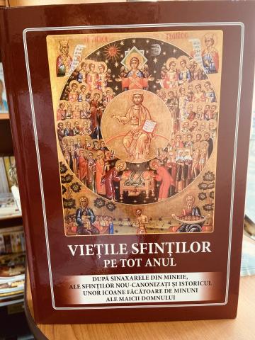 Carte, Vietile Sfintilor pe tot anul - editie cartonata de la Candela Criscom Srl.