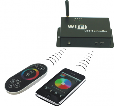 Controler wi-fi cu LED pentru android si IOS de la Solar Watts Srl