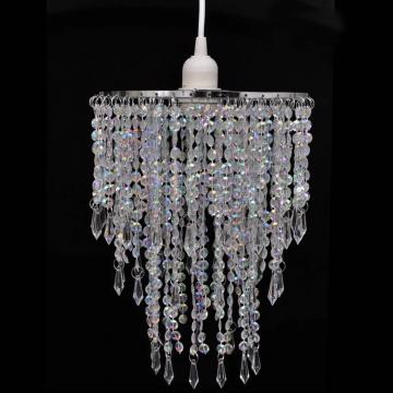 Lampa de tavan cu cristale 22,5 x 30,5 cm de la Vidaxl