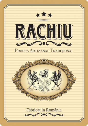 Etichete sticle personalizate, Rachiu, 100x70 mm, 1000 buc. de la Label Print Srl