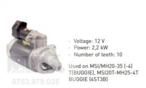 Electromotor starter 12 V 2,2 kW Manitou MSI MH20 35