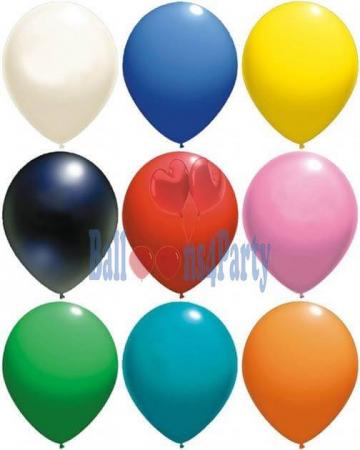 Set 100 baloane latex multicolor 30 cm