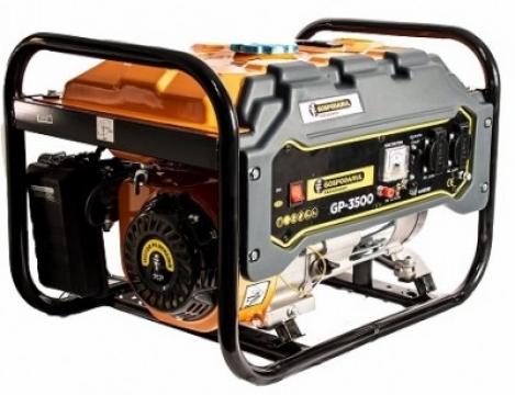 Generator monofazat benzina 2800 wati GP-3500 de la Full Shop Tools Srl