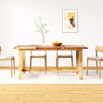 Masa de sufragerie, 180 cm, lemn masiv reciclat