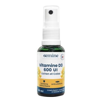 Spray picaturi orale Oemine Vitamina D3 - vegetala