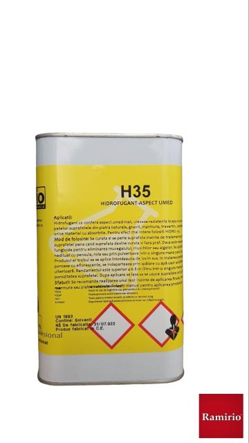 Impermeabilizant H35 5L Aspect de umed pentru pavele de la Ramirio Srl