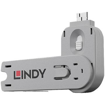 Blocker Key Lindy USB Type A Port, alb, LY-40624 de la Etoc Online