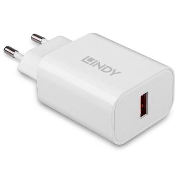 Incarcator retea Lindy, USB-A, 18W, LY-73412 de la Etoc Online