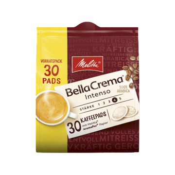 Pad-uri de cafea Melitta BellaCrema Intenso 30 pad-uri