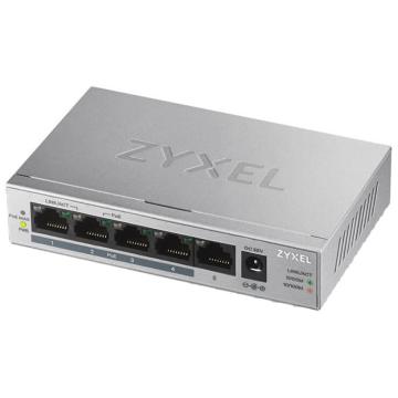 Switch ZyXEL GS1005-HP 5-Port Gigabit PoE, GS1005HP-EU0101F de la Etoc Online