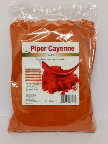 Piper Cayenne pudra, 500g de la Biovicta