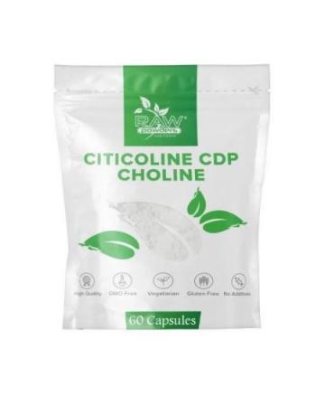Supliment alimentar Raw Powders Citicolina CDP-Colina 250mg de la Krill Oil Impex Srl