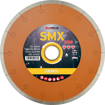 Disc diamantat pentru faianta SMX