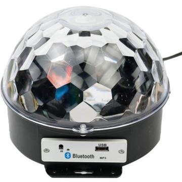 Glob disco LED cu proiectie de lumini, bluetooth