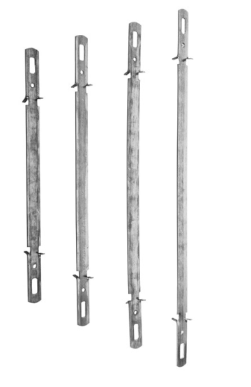 Lamele metalice pentru cofraj - 80 cm (set 100)