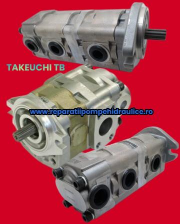 Pompa Takeuchi TB25 TB36 TB02 TB15 TB45 de la Reparatii Pompe Hidraulice Srl