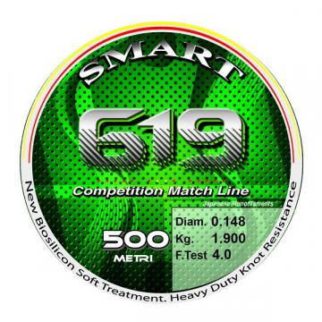 Fir monofilament Smart 619 Competition 150m Maver de la Pescar Expert