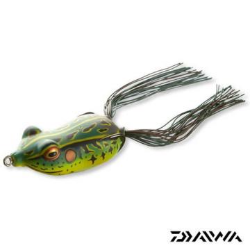 Naluca broscuta Soft D-Frog 6cm verde Daiwa de la Pescar Expert